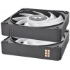 Вентилятор Thermaltake CT140 EX Sync ARGB 140мм - Черный, 4-pin, 30.7дБ, Упаковка 3шт (CL-F182-PL14SW-A)