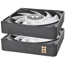 Вентилятор для корпуса Thermaltake CT140 EX Sync ARGB 140х140x25 черный 4-pin 30.7дБ (упак.:3шт) (CL-F182-PL14SW-A) Ret [CL-F182-PL14SW-A]