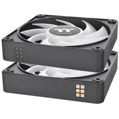 Вентилятор Thermaltake CT140 EX Sync ARGB 140мм - Черный, 4-pin, 30.7дБ, Упаковка 3шт (CL-F182-PL14SW-A)