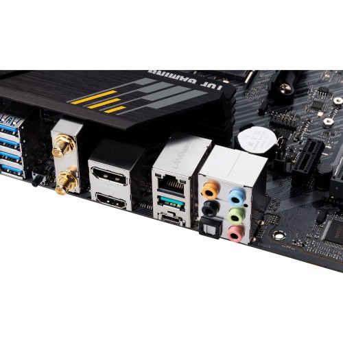 Купить материнскую плату Asus TUF GAMING B550M-PLUS WIFI II Soc-AM4: 4xDDR4, 2.5G LAN, HDMI и RAID в интернет-магазине