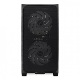Корпус без блока питания/ Case HSPD M321, Mesh Mini-tower, Black, slide TG, 0.45 SPCC, 2x140mm ARGB (M11-140)+1x120mm ARGB (M11-120) mATX, mITX 160/340/184mm 2x2.5", 2x3.5", 4xPCI 2xUSB-A 3.0, 1xUSB-A 1.0 390x200x385mm