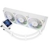 Система жидкостного охлаждения/ Water Cooling System Thermalright Frozen Vision 360 V2 (360mm, LED, White, ARGB/ Fans: 3x120mm, 69CFM, 27dBA, 2150RPM/ Pump height 60mm, 23dBA, 3000RPM, Rad thickness 27mm/ S: 1700, 1200, 1851, 115X, 2011, 2066, AM5, AM4) T