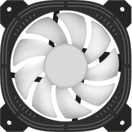 Вентилятор для корпуса Formula Nulight 12BK RGB 120х120x25 черный 3-pin 4-pin (Molex) 19.06дБ (NULIGHT 12BK FR) Ret