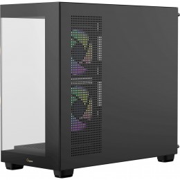 Корпус ПК без блока питания/ Case Ocypus Gamma C52 BK ARGB, Mini-Tower, TG, 3x120mm ARGB, 1xUSB-A 3.0 + 2xUSB 2.0, mATX, mITX Black