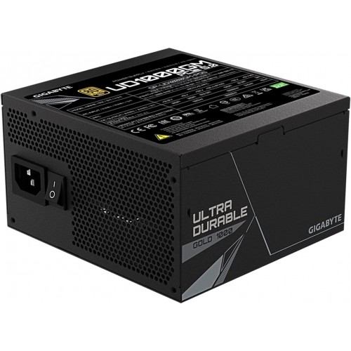 Блок питания Gigabyte ATX 1000W GP-UD1000GM PG5 Gen.5 80+ gold (20+4pin) APFC 120mm fan 8xSATA Cab Manag RTL [GP-UD1000GM PG5]