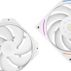 Кулер для процессора/ CPU Cooler Thermalright Royal Pretor 130 Ultra White (4-pin PWM, 158mm, Ni/Cu, 7x6mm, 1x120mm ARGB +1x130mm, 69CFM/81.88CFM, 27dBA/28.3dBA, 2150RPM/1750RPM, S: 1200, 1700, 1851, 115X, 2011, 2066, AM4, AM5, white) Thermalright