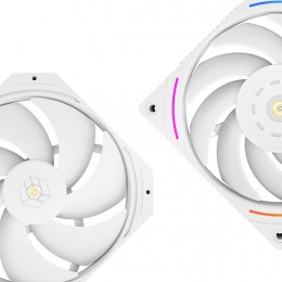 Кулер для процессора/ CPU Cooler Thermalright Royal Pretor 130 Ultra White (4-pin PWM, 158mm, Ni/Cu, 7x6mm, 1x120mm ARGB +1x130mm, 69CFM/81.88CFM, 27dBA/28.3dBA, 2150RPM/1750RPM, S: 1200, 1700, 1851, 115X, 2011, 2066, AM4, AM5, white)