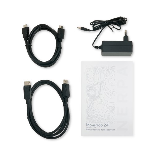 Монитор NERPA 24'' 1920x1080, IPS, 178/178, 5ms, 250cd/m2, 1000:1, 75Hz, DP/HDMI, no USB-A, LowBlueLight, extPWR, Black, 1y NERPA