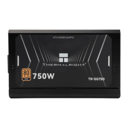 Блок питания 750W/ Power Supply Thermalright, 750W 80+ Gold (ATX, 3.1, PCIe 5.1, Full modular, 1x24(20+4)pin 600mm, 2xCPU 8(4+4)pin 650mm, 2xPCIe*2 8(6+2)pin 650+150mm, 1x12VHPWR PCIe 5.1 12+4pin 600mm, 2xSATA*4 450+150+150+150mm, 1xMOLEX4pin*3 500+150+15
