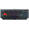 Клавиатура A4Tech B120N USB с LED-подсветкой для геймеров, черная, 1.8 м кабель