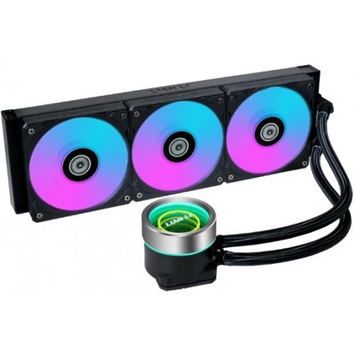 Система водяного охлаждения Lian-Li Galahad II Trinity 360 ARGB Soc-AM5/AM4/1200/1700/1851 черный30dB Al+Cu Ret (G89.GA2T36B.00) [G89.GA2T36B.00]