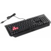 Клавиатура A4Tech B120N USB с LED-подсветкой для геймеров, черная, 1.8 м кабель