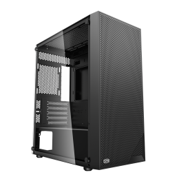 Корпус без блока питания/ Case PCCooler C3B310 BK, Mini-Tower, TG, Mesh, no fans, 2xUSB-A 2.0 + 1xUSB-A 3.0, mATX, mITX Black