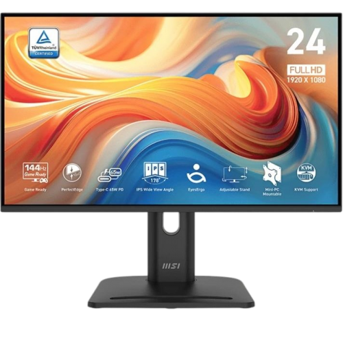 Монитор MSI PRO MP245PHG E14 23.8" с IPS, 144Hz и USB-C – идеальный выбор для работы и игр