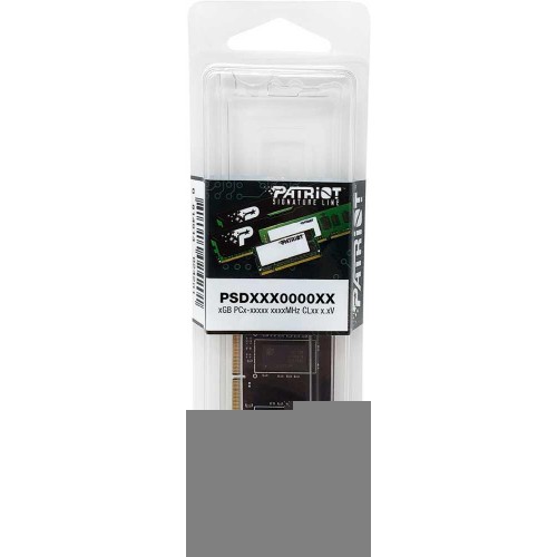 Купить оперативную память DDR4 16GB 2666MHz Patriot PSD416G266681S для ноутбуков - SO-DIMM 260-pin, CL19, 1.2В