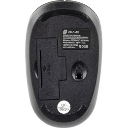 Мышь Оклик 685MW черный оптическая 1200dpi беспров. USB для ноутбука 3but (1058946)