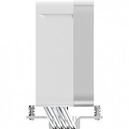 Кулер для процессора/ CPU Cooler Ocypus Delta A40 EX WH Digital (200W, 4-pin PWM, LED temp., 157mm, Al/Cu, 4x6mm, ARGB, 1x120mm, 60CFM, 31dBA, 1600RPM, S: 1851/1700/1200/115X, AM5/AM4, white)