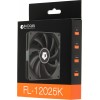 Вентилятор ID-Cooling FL-12025K 120x120x25 мм черный 3-pin, 21 дБ - идеальное охлаждение для вашего корпуса