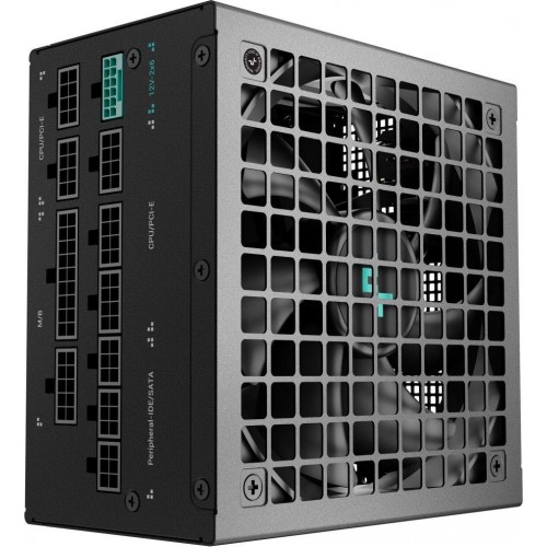 Блок питания Deepcool ATX 1200W PN1200M Gen.5 80+ Gold с 120мм вентилятором и 8xSATA – Надежное решение для мощных ПК