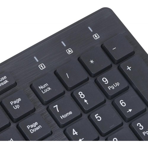 Клавиатура Оклик 520M2U USB Slim Multimedia черная с кабелем 1.6м - идеальный выбор для комфортной работы и игр