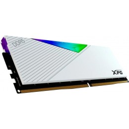 Память DDR5 2x32GB 6400MHz A-Data AX5U6400C3232G-DCLARWH XPG Lancer RGB RTL Gaming PC5-51200 CL32 DIMM 288-pin 1.4В kit dual rank с радиатором Ret