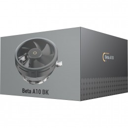 Кулер для процессора/ CPU Cooler Ocypus Beta A10 BK (75W, 3-pin, 67mm, Al, 1x124mm, 40CFM, 29.5dBA, 2000RPM, S: 1851/1700/115X/1200, AM5/AM4, black)