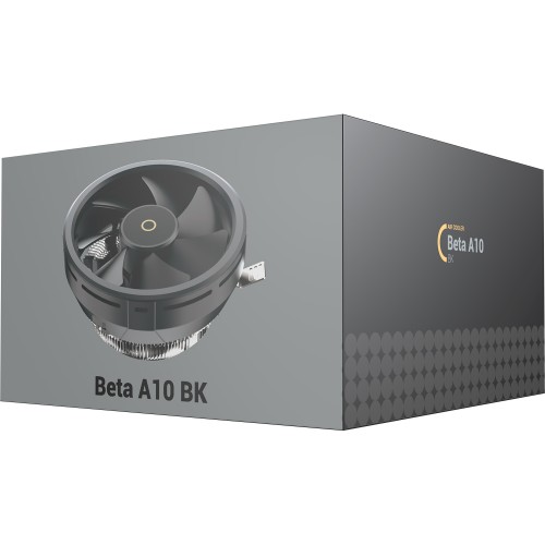Кулер для процессора Ocypus Beta A10 BK: Эффективное охлаждение 75W для AM5/AM4 с низким уровнем шума 29.5dBA