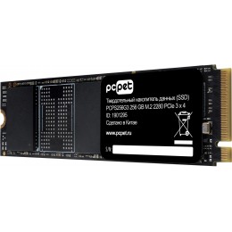 Твердотельный накопитель PC Pet PCIe 3.0 x4 256GB PCPS256G3 M.2 2280 OEM [PCPS256G3]
