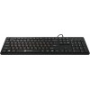 Клавиатура Оклик 520M2U USB Slim Multimedia черная с кабелем 1.6м - идеальный выбор для комфортной работы и игр