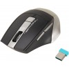 Мышь A4Tech Fstyler FB35 серый оптическая 2000dpi беспров. BT/Radio USB для ноутбука 6but (FB35 SMOKY GREY)