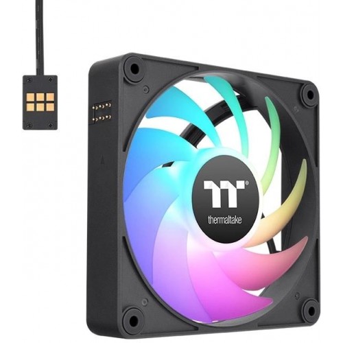 Вентилятор Thermaltake CT140 EX Sync ARGB 140мм - Черный, 4-pin, 30.7дБ, Упаковка 3шт (CL-F182-PL14SW-A)