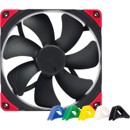 Кулер для корпуса/ Case Cooler Noctua NF-A14 PWM chromax.black.swap (140x140x25mm, 4-pin PWM, 82.5CFM, 24.6dBA, 1500RPM, Black)
