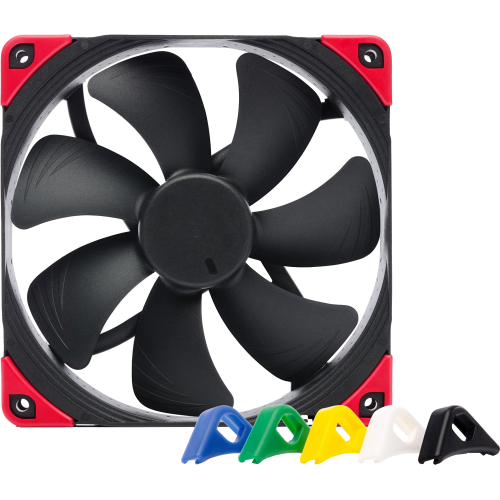 Кулер для корпуса/ Case Cooler Noctua NF-A14 PWM chromax.black.swap (140x140x25mm, 4-pin PWM, 82.5CFM, 24.6dBA, 1500RPM, Black)