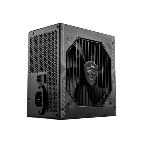 Блок питания ПК/ Power Supply MSI MAG A750BN PCIE5, 750W 80+ Bronze (ATX, 3.0, PCIe 5.0, Non modular, 1x24(20+4)pin, 2xCPU 8(4+4)pin, 2xPCIe*2 8(6+2)pin, 1x12VHPWR, 5xSATA3, 2xMOLEX4pin, Active, 120x120mm, 150x140x86mm, APFC, black) MSI