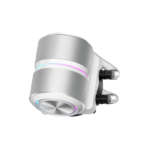 Система охлаждения/ Water Cooling System PCCooler DE360 Pro WH (300W, 360mm, White, ARGB Pump, Fans: 3x120mm, 86.73CFM, 32dBA, 2200RPM/ Pump height 57mm, 28dBA, 3200RPM, Rad thickness 27mm/ S: 1851, 1700, 1200, 115X, AM5, AM4, AM3) PcCooler