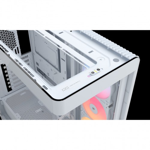 Корпус Corsair Frame 4500X RS-R ARGB White - Midi-Tower с 3x120mm ARGB вентиляторами и поддержкой E-ATX, ATX, mATX, mITX