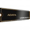 Твердотельный накопитель/ ADATA SSD LEGEND 900 PRO, 4000GB, M.2(22x80mm), NVMe 1.4, PCIe 4.0 x4, 3D NAND, R/W 7400/6500MB/s, IOPs н.д./н.д., TBW 2400, DWPD 0.3 (5 лет) ADATA