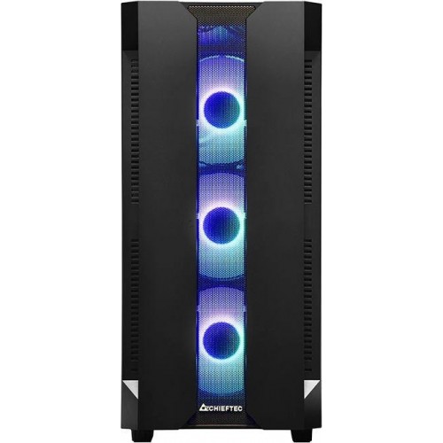 Корпус Chieftec Hunter GS-01B-OP черный ATX с поддержкой 4 вентиляторов 120/140 мм и USB 3.1