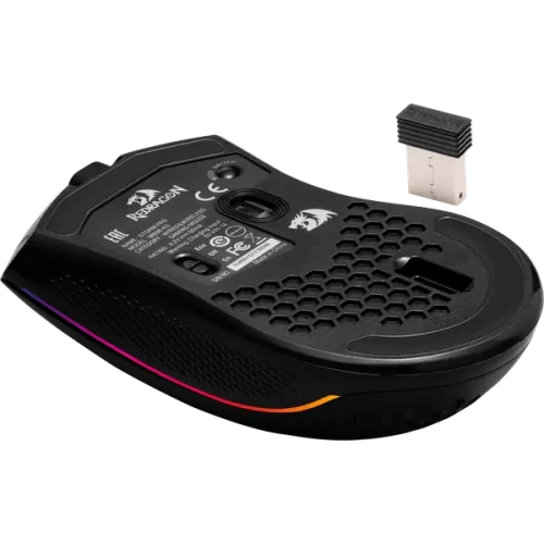 Купить Redragon Storm Pro RGB: Беспроводная игровая мышь 16000dpi для профессионалов