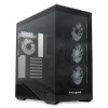 Корпус без блока питания/ Case HSPD F711, Panoramic Full Tower, Black, TG, 0.7 SPCC, 4x120mm ARGB (FN027) ATX, mATX, mITX 190/420/280mm 2x2.5", 2x3.5", 7xPCI 1xUSB-A 3.0, 1xUSB-C 445x235x475mm HSPD