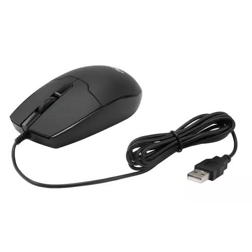 Мышь компьютерная/ Проводная мышь Acer OMW126 оптическая (1000dpi) USB (2but) black Acer