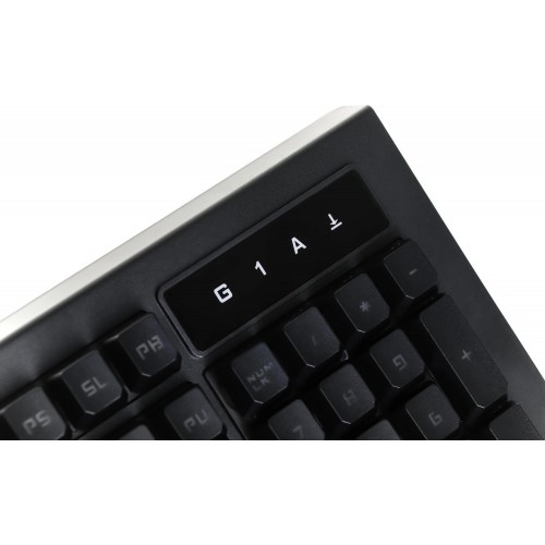 Клавиатура A4Tech B120N USB с LED-подсветкой для геймеров, черная, 1.8 м кабель