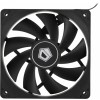 Вентилятор ID-Cooling FL-12025K 120x120x25 мм черный 3-pin, 21 дБ - идеальное охлаждение для вашего корпуса