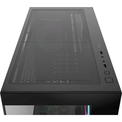 Купить корпус ПК Ocypus Gamma C52 BK ARGB Mini-Tower с 3 вентиляторами и USB 3.0 – идеальное решение для mATX и mITX