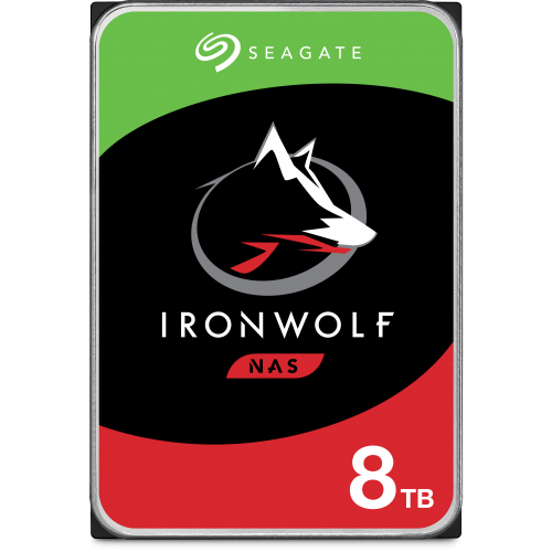 Жесткий диск/ HDD Seagate SATA3 8Tb IronWolf NAS 7200 256Mb 1 year warranty
