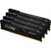Память оперативная/ Kingston 32GB 3200MT/s DDR4 CL16 DIMM (Kit of 4) FURY Beast Black Kingston