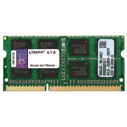 Память оперативная/ Kingston 8GB 1600MT/s DDR3L Non-ECC CL11 SODIMM 1.35V (Select Regions ONLY) Kingston