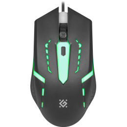 Defender Проводная оптическая мышь Flash MB-600L 7цветов,4кнопки,800-1200dpi