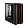Купите Корпус Fractal Design North XL: Full-Tower с 3 вентиляторами, USB 3.2 Type-C и деревянной панелью в Charcoal Black