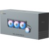 Система жидкостного охлаждения Ocypus Delta L36 BK ARGB V2: 360мм, 300W, 3 вентилятора 120мм, идеальное решение для AM5 и AM4